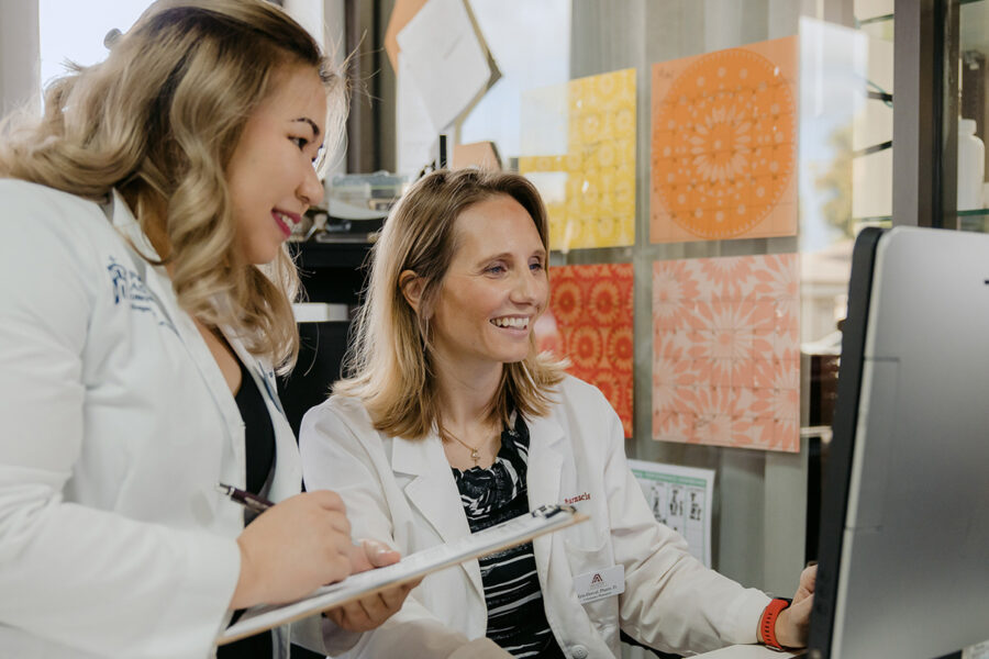 Pharmacy students at PBA