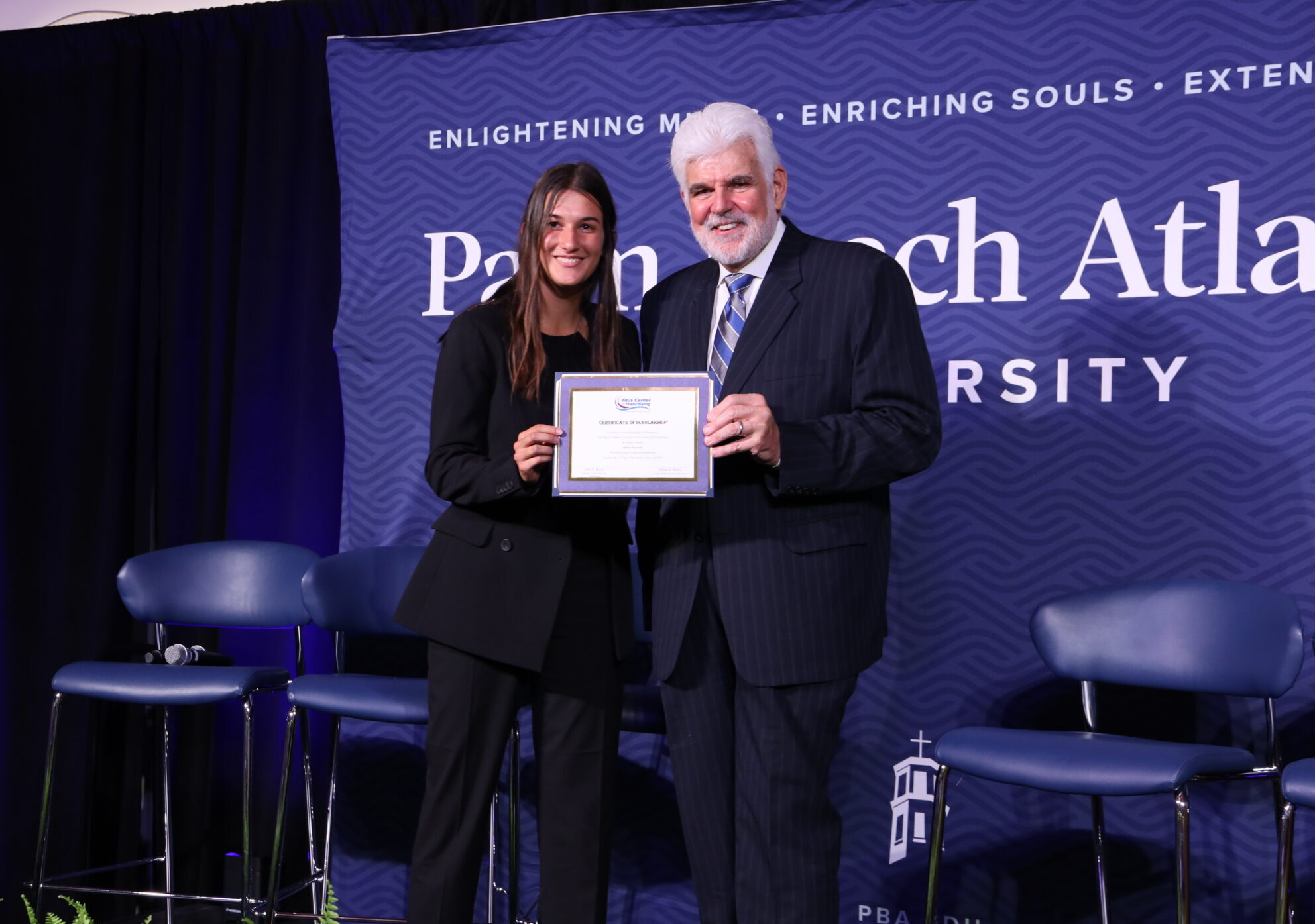 Alessia Passerini receives a franchising scholarship 2023