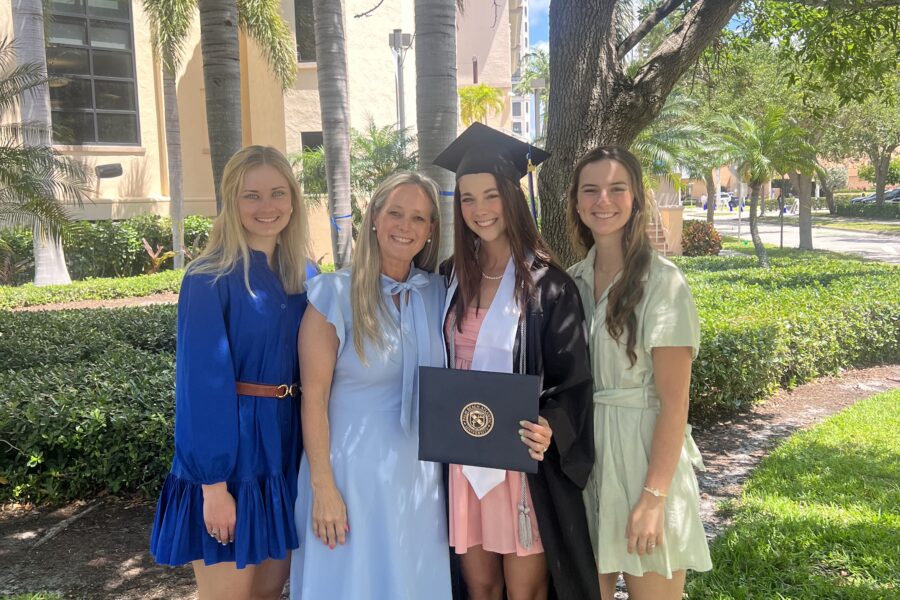 Lindsay Richardson and family