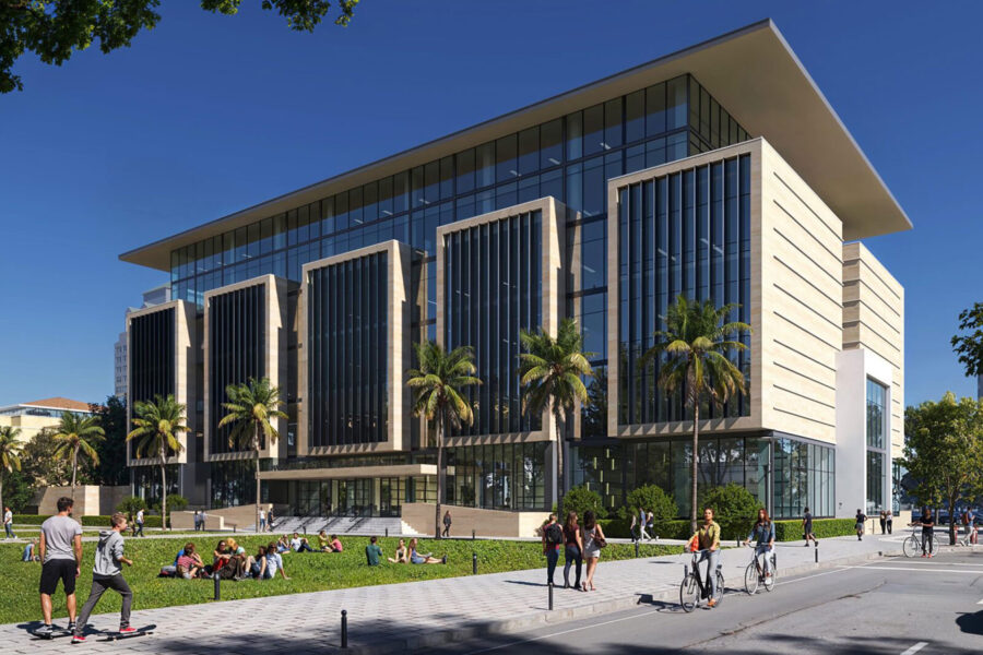 Marshall E. Rinker, Sr. College of Business on Palm Beach Atlantic University's downtown West Palm Beach campus.