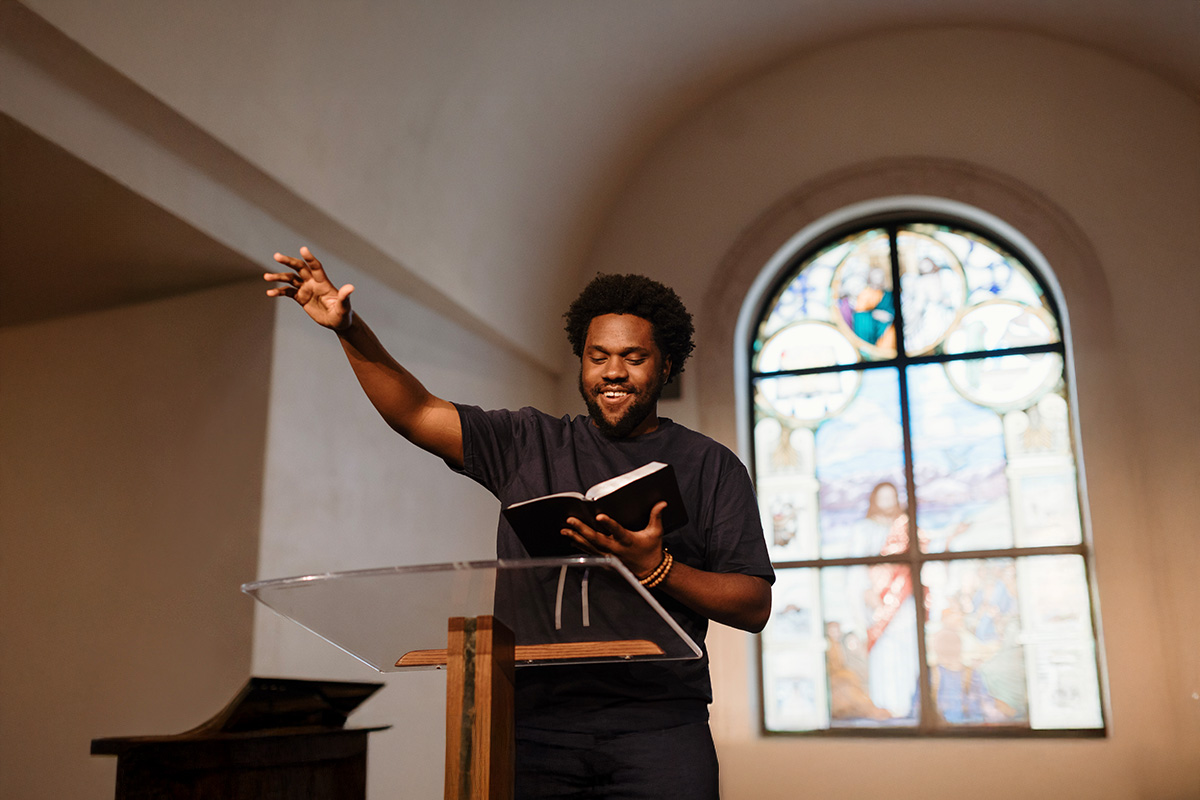 PBA Male Student Preaching