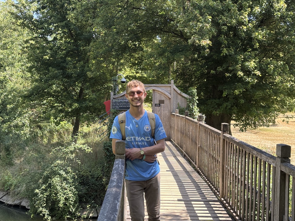 Palm Beach Atlantic University student Josh Harlan goes sightseeing on his study abroad trip in Oxford, England.