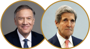 Pompeo and Kerry