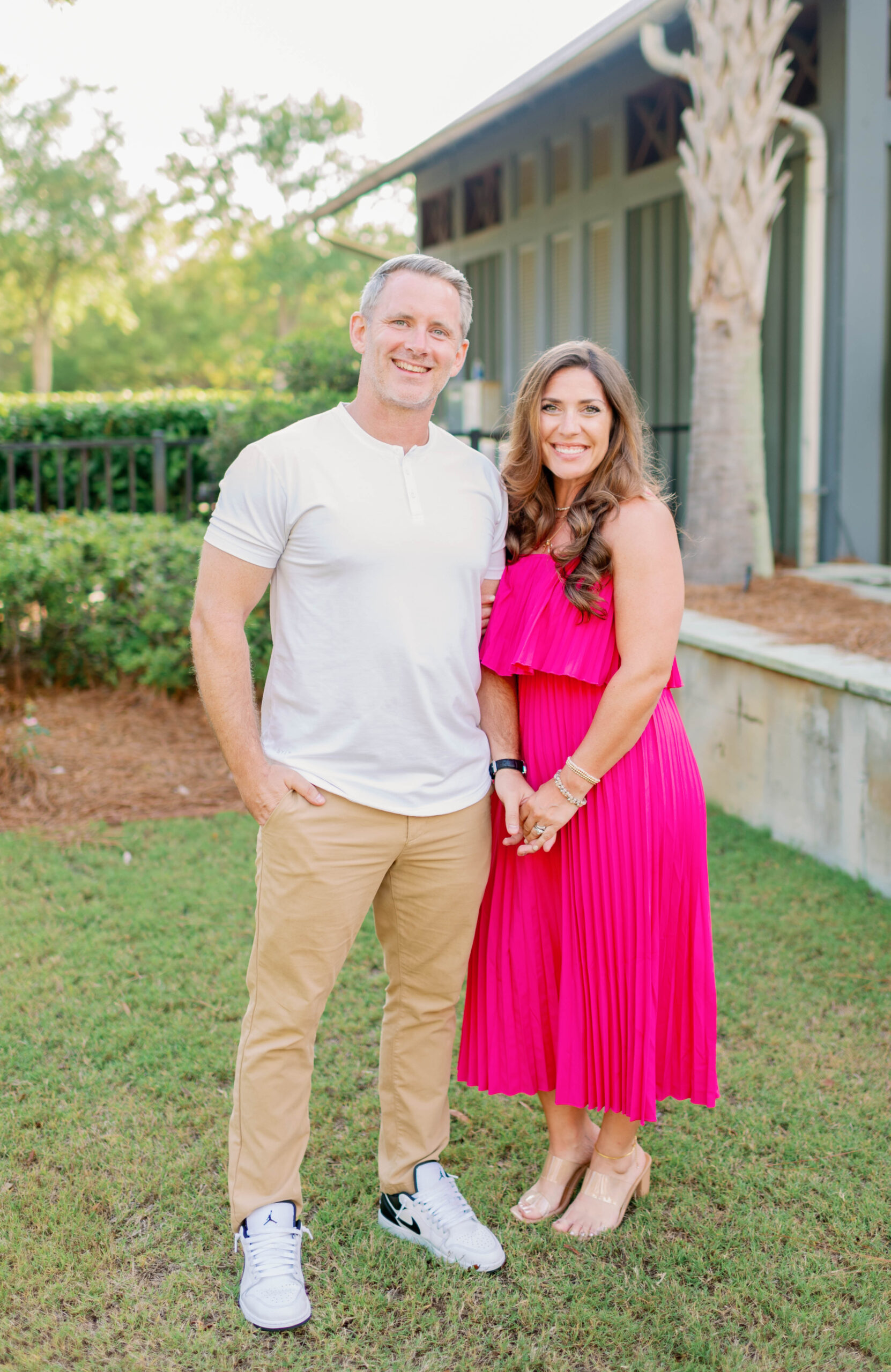 John MacTaggart with his wife, Brooke.