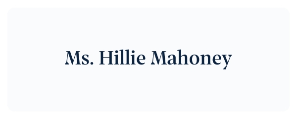 Hillie Mahoney