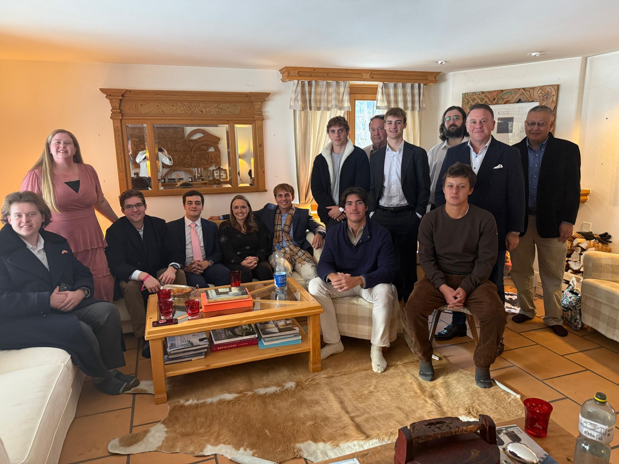 PBA students, faculty, and alumni in Davos, Switzerland.