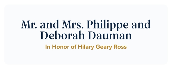 Philippe and Deborah Dauman