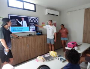 Palm Beach Atlantic University students share academic and career insights in Colombia.