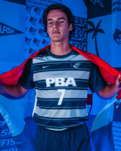 Tin Vastic sports a PBA Men's Soccer jersey with the number seven.