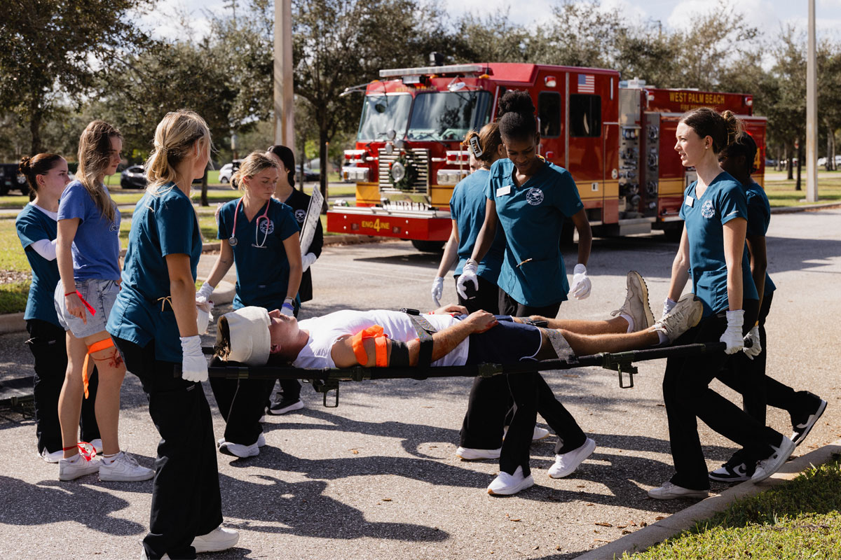 Disaster Drill School of Nursing