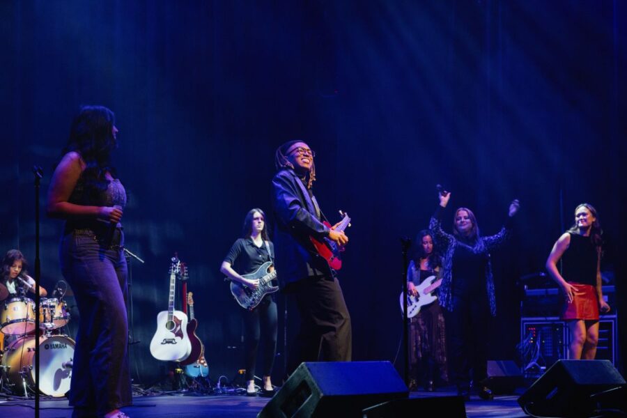 PBA's pop rock ensemble's lead guitarist is spotlighted in The Kravis Center for Performing Arts.