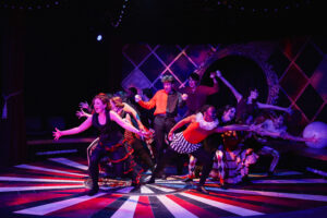 Student actors from Palm Beach Atlantic University's Theater Program perform the acrobatically challenging musical, "Pippin."
