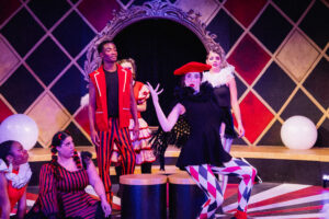 Student actors from Palm Beach Atlantic University's Theater Program perform the acrobatically challenging musical, "Pippin."