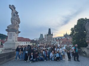Palm Beach Atlantic University choir goes sightseeing in Europe.