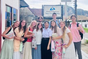 PBA students on a mission trip to Thailand