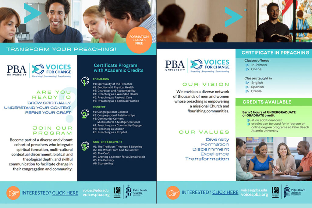 Voices for Change Brochure