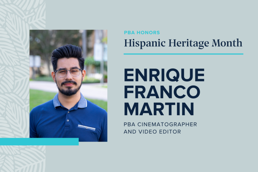 Enrique Franco-Martin PBA Hispanic Heritage Month
