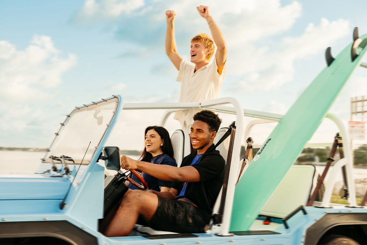 PBA Students Driving Around West Palm Beach